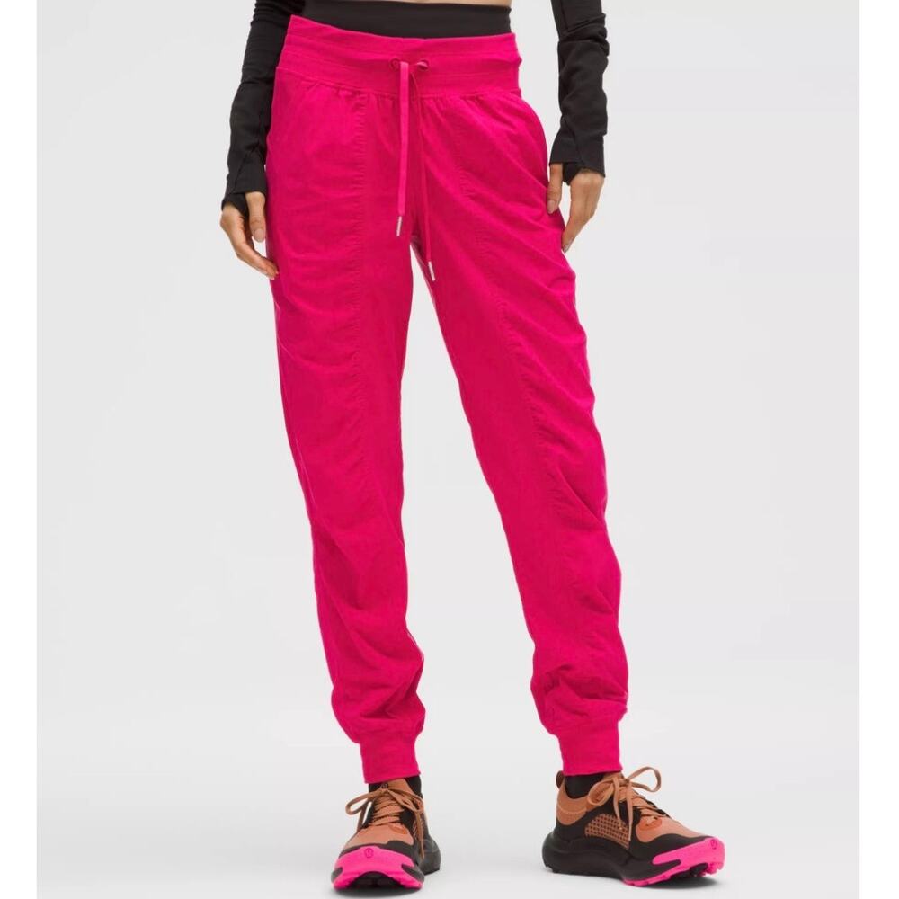 Lululemon Dance Studio Midrise Jogger Pink Dragonfruit size 10 NWT
